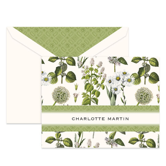 Botanical Folded Note Cards